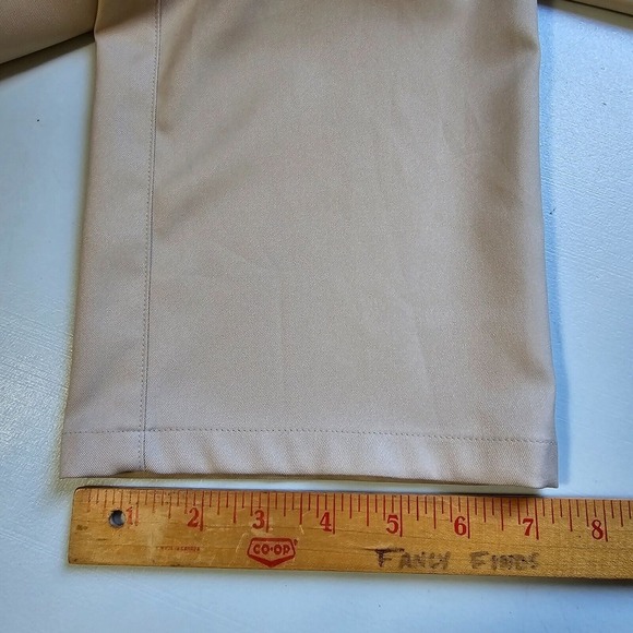 Mizzen Main Baron Pants Mens 32x30 Beige Twill Chino Tapered Office Casual - Picture 12 of 13